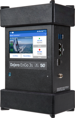 Dejero to showcase EnGo 3s at IBC for increased flexibility of 4K-UHD transmission