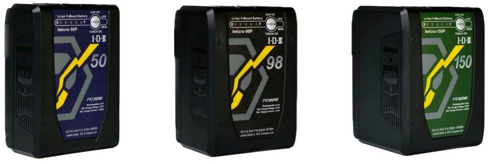 IDX Imicro-PD Battery Range