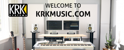 KRK Systems Amplifies Its and ldquo;Behind Great Music and rdquo; Motto With New Website, Domain and Services